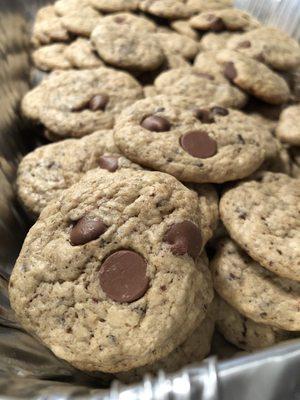 "It's a Winner"- Bourbon chocolate chip cookies