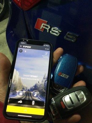 Remote start app