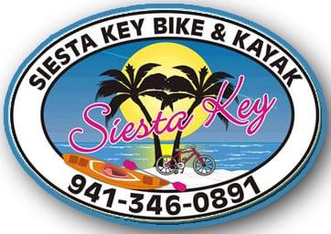 Siesta Key Bike and Kayak Join us! Facebook: https://www.facebook.com/SiestaKeyBikeandKayak and Twitter: skbikekayak