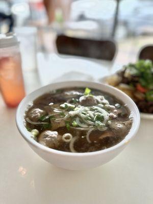 Combination beef pho