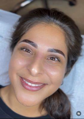 Brow lamination tames brows for overall better shape and fullness