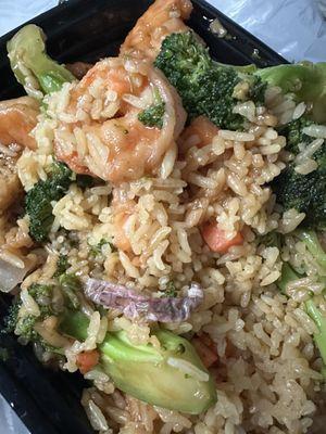 Bug in 25. Shrimp Fried Rice