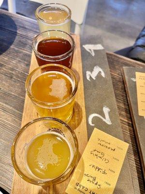 Beer flight