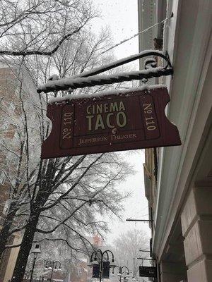 CInima Taco on The Downtown Mall.