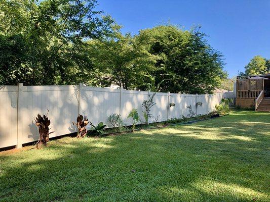 Vinyl Privacy Fence