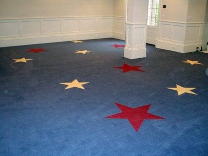 Stars Custom Made Carpet Prints