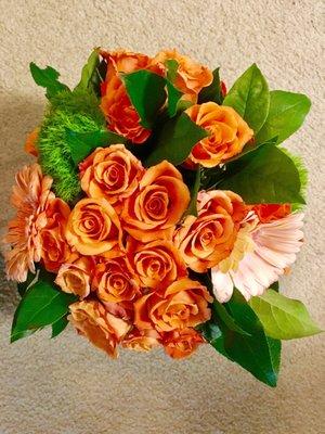 $27 bouquet with roses