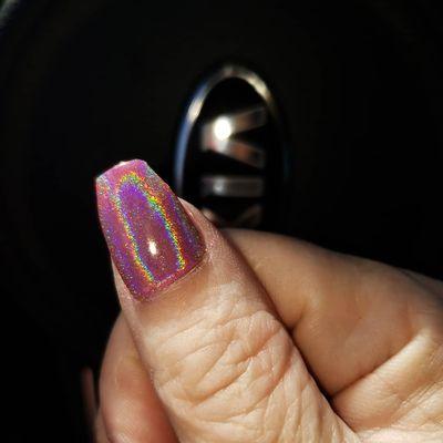 Unicorn nails.