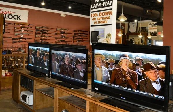 Folmar's Pawn Shop will loan cash on TV's, Laptops, Cameras, Jewelry and Firearms.