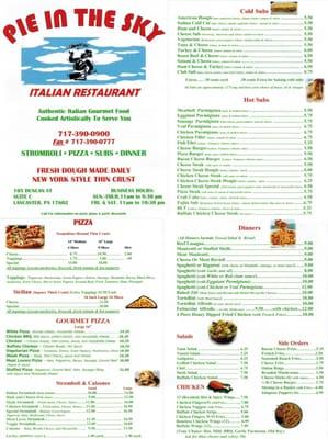 Full Menu