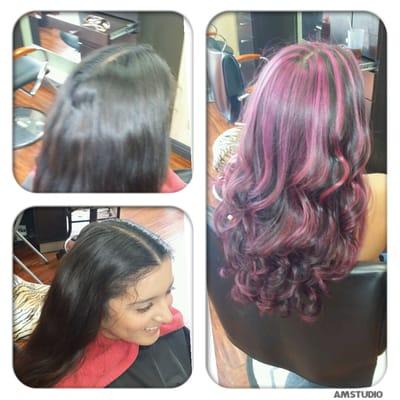 Color highlights magenta by Sandra