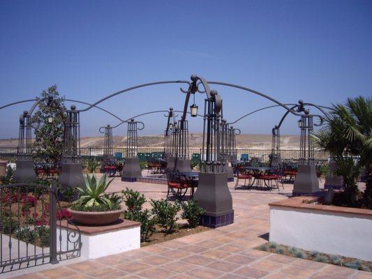 Clubhouse canopy structures