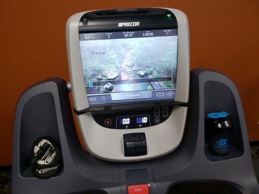 Touchscreen Treadmill