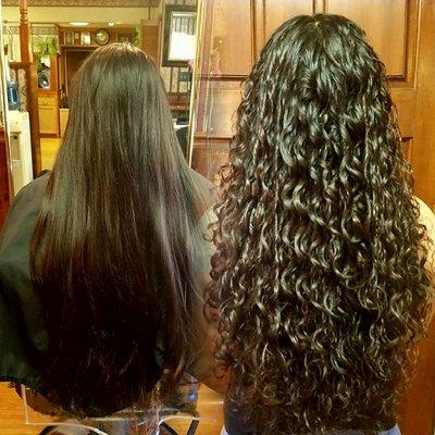 Spiral Perm 
Before & After