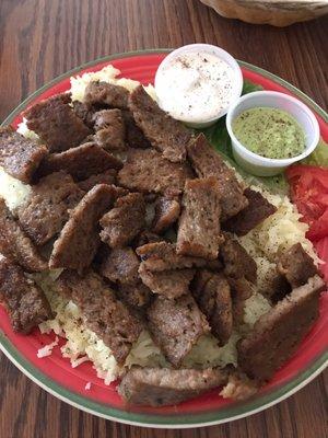 Lamb and basmati rice