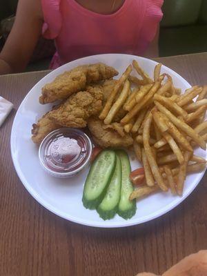 Chicken Tenders with Fries