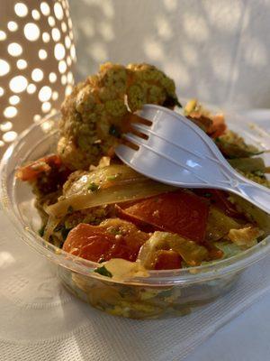 Curry Cauliflower Salad