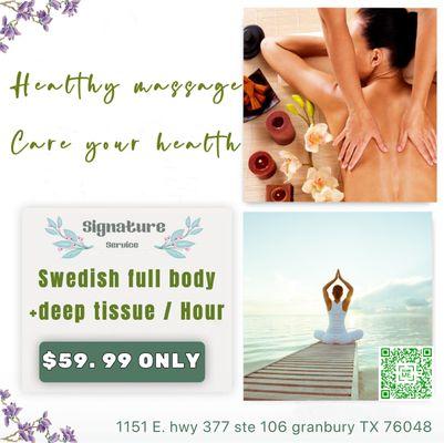 Healthy massage care your health!