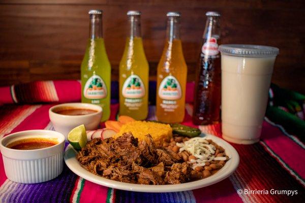 Birria Plate combo