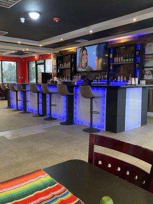 Bar area