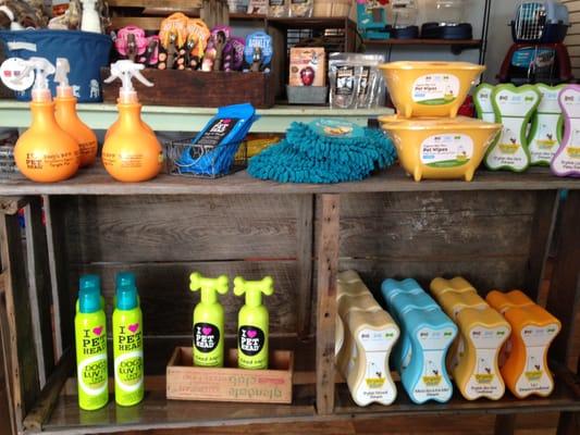 Organic grooming supplies