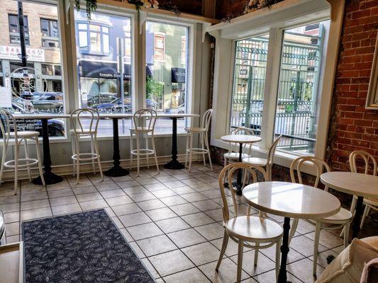 Seating Area at Le Bon Macaron