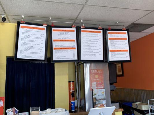 Menus