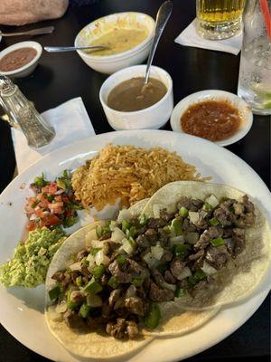 Steak Beef Street Tacos