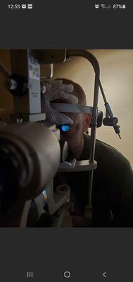 Corneal inspection