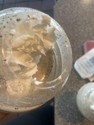 low served milkshake