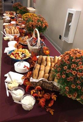 Autumn Breakfast Spread