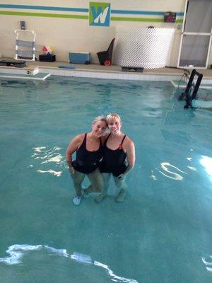 With my beloved Water Instructor and Massage Therapist Debra Collins 11-18-16