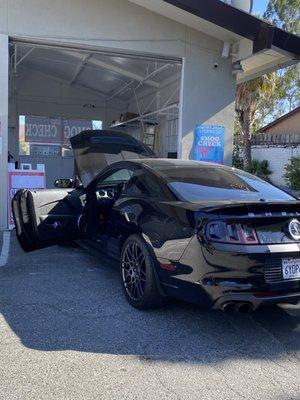 2013 Shelby GT500 First Smog Check