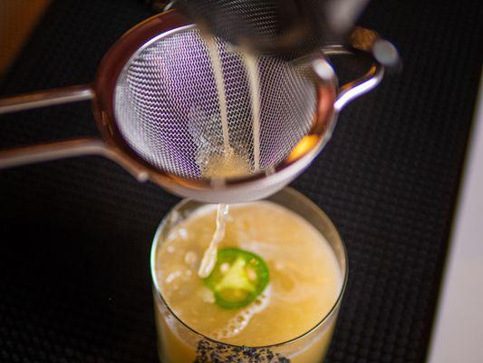 Signature Cocktail - La Piña Fuego