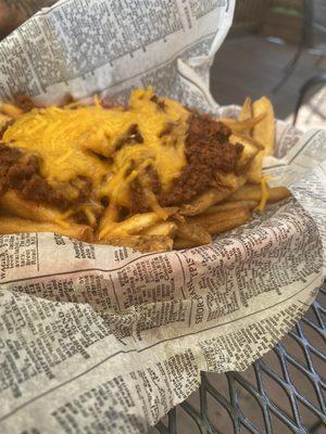 Chili cheese fries