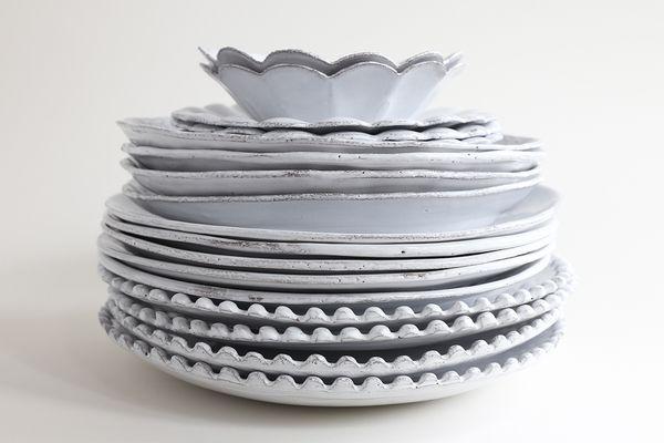 astier de viltte plates from Paris. Handmade