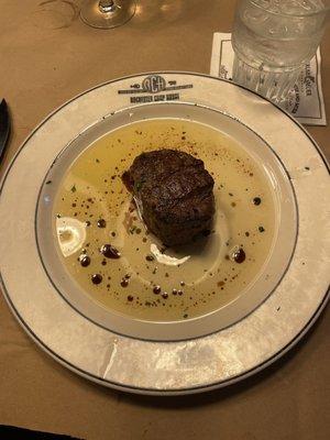 Filet with "zip sauce"