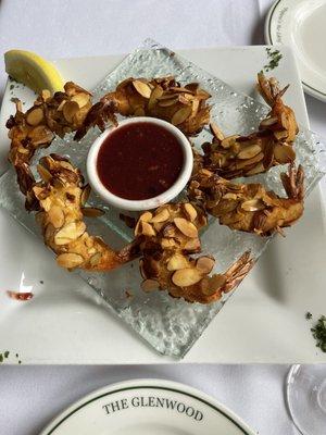 Almond Encrusted Shrimp!