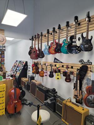 Guitar selection