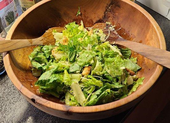 All Hail Caesar... salad