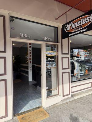 Entrance of Timless Vintage