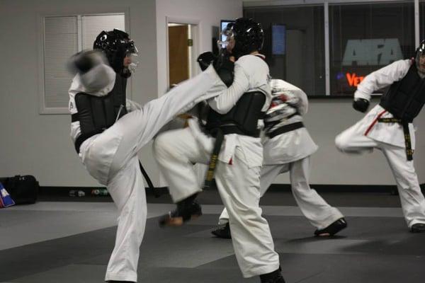 Our students excel in sparring!