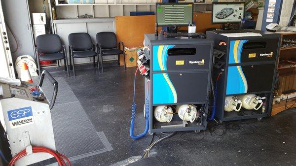 Smog check while you can sit and wait