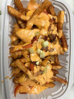 Veggie chipotle cheesefries