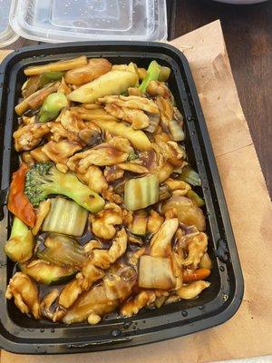 chicken and vegetables