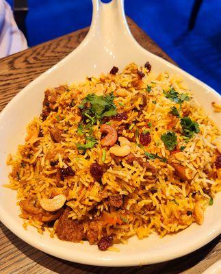 Lamb biryani