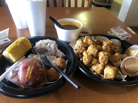 Gator bites and gumbo