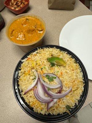 Chicken Tikka Masala Boneless Chicken Biryani