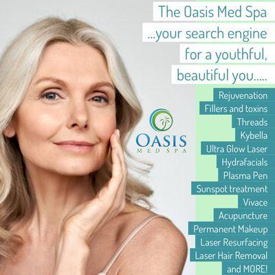 Oasis Med Spa in Stuart FL offers so many amazing services! Choose massage, facial, laser hair removal, acupuncture, or facial rejuvenation