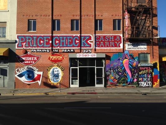 Front Entrance of the warehouse